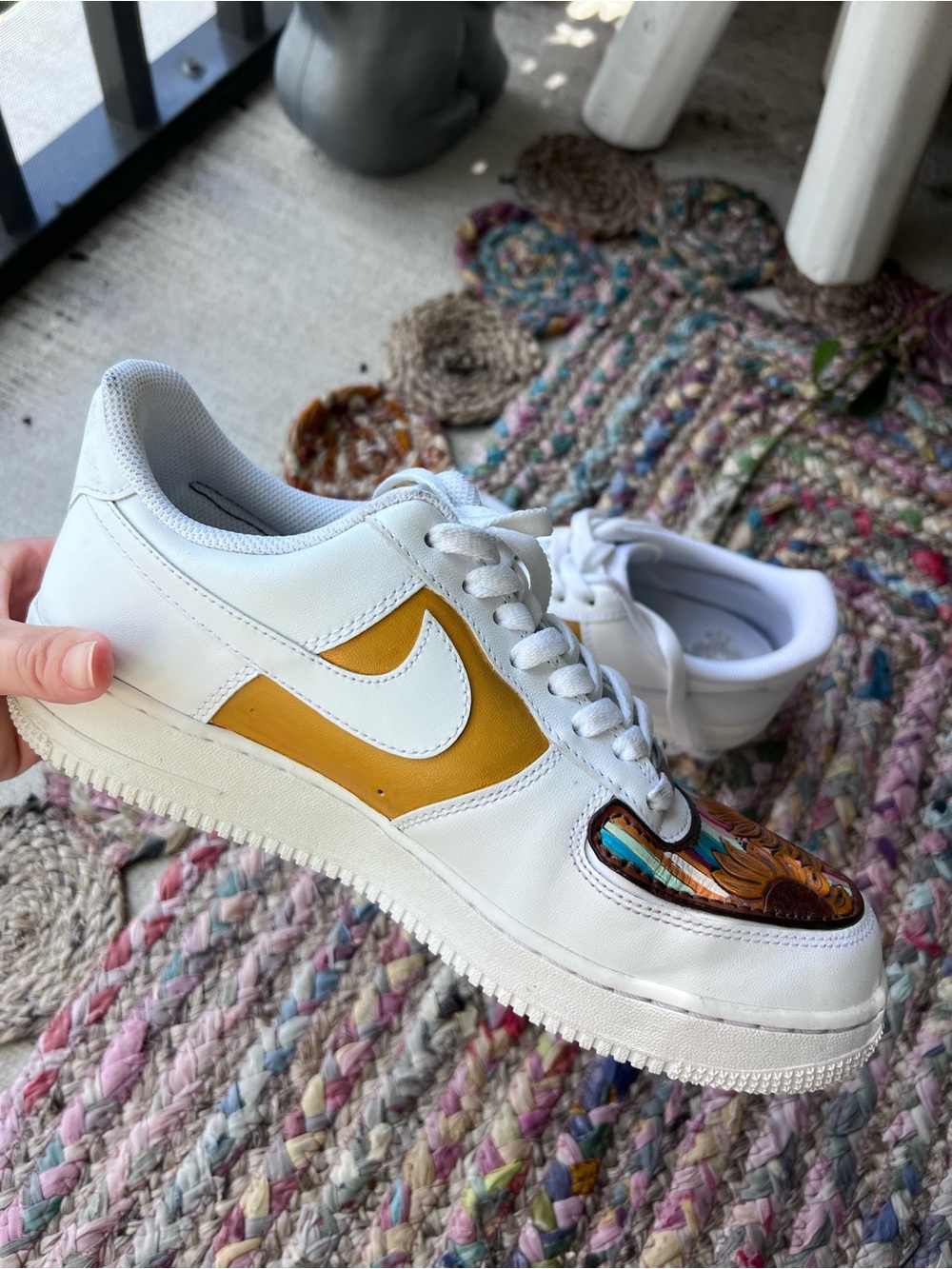 One of a kind Nike Air Force 1 Size 10 - Picture 3 of 8